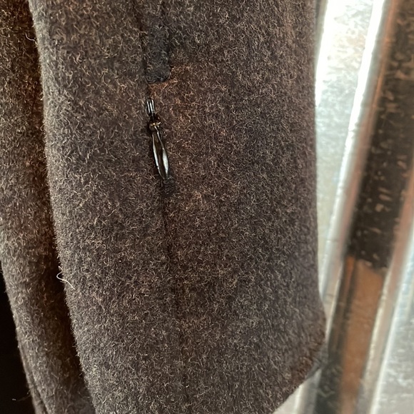 PENDLETON WOOLEN MILLS WOMEN’s COAT DARK/charcoal GREY - Picture 4 of 5